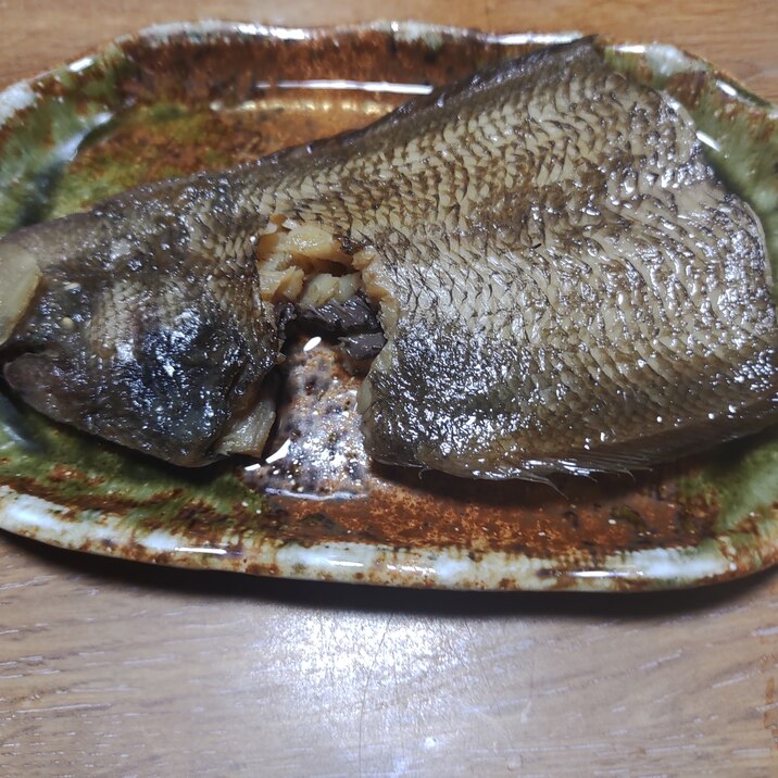 舌平目のしょうが煮付け